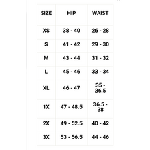 Load image into Gallery viewer, Womens Navaeh Short Size Chart