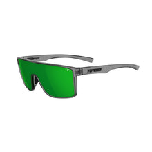 Load image into Gallery viewer, Tifosi Sanctum Sunglasses Crystal Smoke with Green Mirror Polarized Lens
