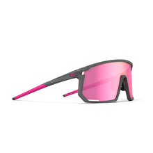 Load image into Gallery viewer, Tifosi Moab Sunglasses Satin Vapor with Clarion Sunset Pink AC Red and Clear Lens