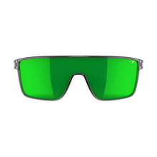 Load image into Gallery viewer, Tifosi Sanctum Sunglasses Crystal Smoke with Green Mirror Polarized Lens