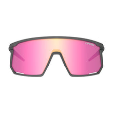 Load image into Gallery viewer, Tifosi Moab Sunglasses Satin Vapor with Clarion Sunset Pink AC Red and Clear Lens