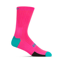 Load image into Gallery viewer, Giro HRC Team Sock - Neon Pink
