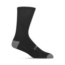 Load image into Gallery viewer, Giro HRC + Merino Sock - Black/Charcoal