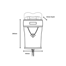 Load image into Gallery viewer, City Saddle Bag Lrg tn