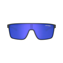 Load image into Gallery viewer, Tifosi Sanctum Sunglasses Matte Gunmetal with Cobalt Blue Mirror Lens