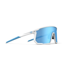 Load image into Gallery viewer, Tifosi Moab Sunglasses Matte White with Clarion Blue AC Red and Clear Lens

