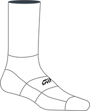 Load image into Gallery viewer, Giro Comp Racer High Rise Sock - White

