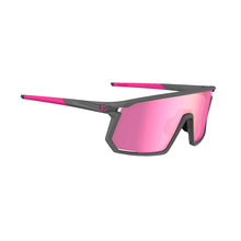Load image into Gallery viewer, Tifosi Moab Sunglasses Satin Vapor with Clarion Sunset Pink AC Red and Clear Lens


