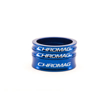 Load image into Gallery viewer, Chromag Headset Spacers Blue
