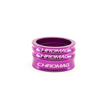 Load image into Gallery viewer, Chromag Headset Spacers Purple

