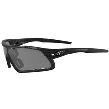 Load image into Gallery viewer, Tifosi Davos Matt Black, Smoke / AC Red / Clear Lens
